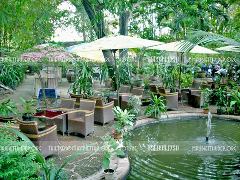 Độc đáo cafe sân vườn Thủy Trúc: Miền quê giữa lòng Sài Gòn