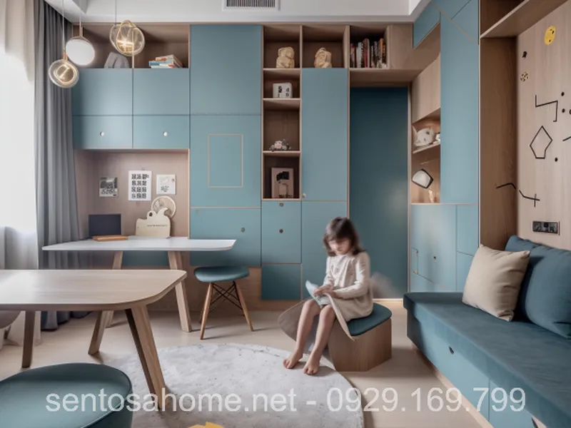 Những lưu ý quan trọng trong thiết kế nội thất căn hộ cho gia đình có trẻ nhỏ