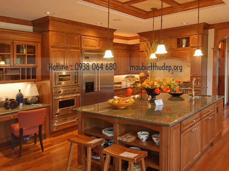 Nội thất  bếp cổ điển - Tủ bếp  15