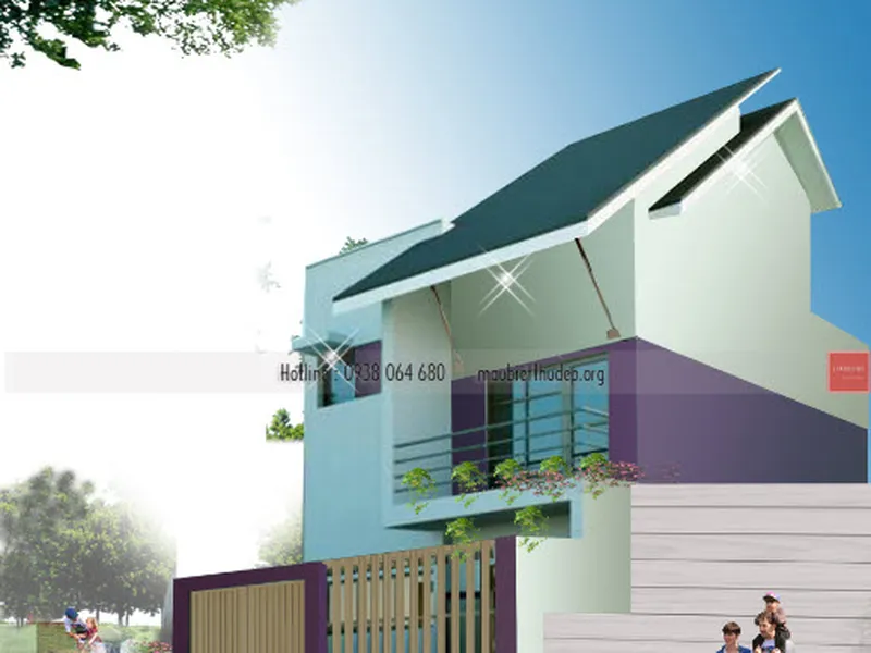 Thiết kế nhà cấp 4 đẹp - Mặt tiền nhà cấp 4 hiện đại - kiểu nhà cấp 4 đẹp ở quận 8