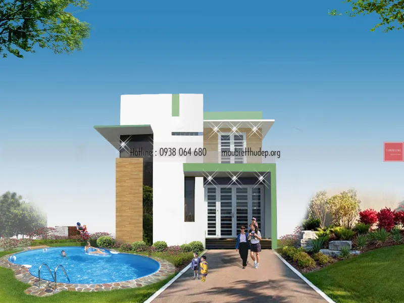 Thiết kế nhà cấp 4 đẹp - phòng khách nhà cấp 4 hiện đại - xây nhà cấp 4 giá rẻ ở quận 2