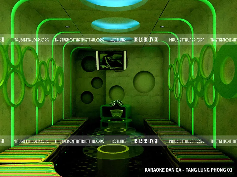 Thiết kế nội thất phòng karaoke diện tích nhỏ để kinh doanh phòng VIP đẹp