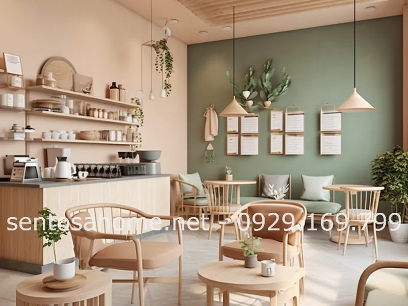 Thiết kế nội thất quán cafe đẹp mắt theo phong cách Scandinavian - Tối giản và trang nhã và gần gũi với thiên nhiên