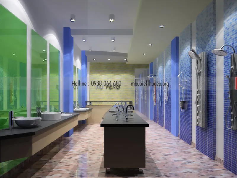 Thiết kế showroom - Thiết bị Vệ sinh Wu Feng