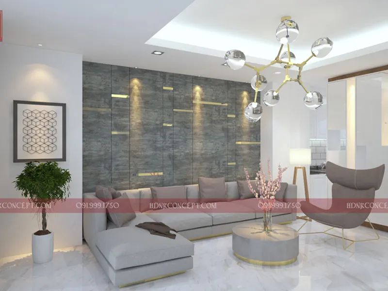 Thiết kế thi công nội thất căn hộ  Hà Đô Ha Do Centrosa Garden Đường 3 tháng 2 quận 10 thành phố hồ chí minh