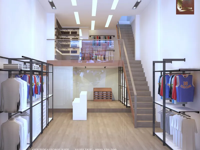 Thiết kế thi công shop thời trang quần áo Un Un Quận Tân Bình