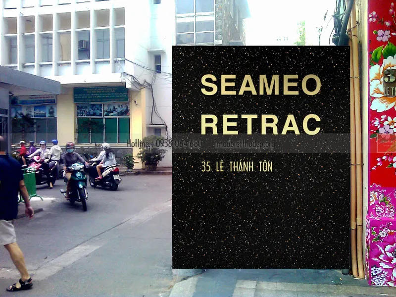 Thiết kế nội thất trung tâm ngoại ngữ-Trung tâm đào tạo khu vực của Seameo