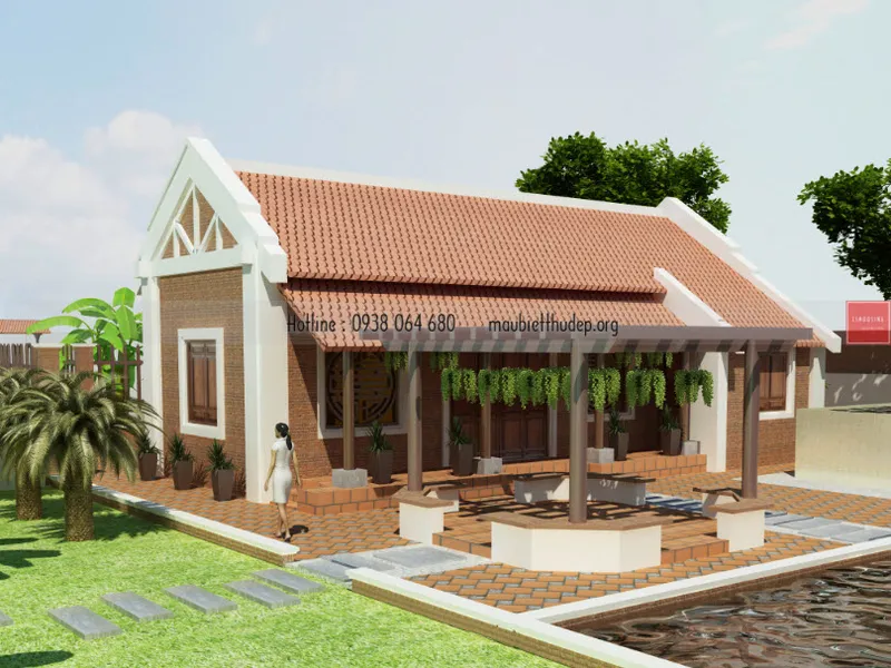 Tư vấn thiết kế nhà cấp 4 đẹp - mẫu nhà cấp 4 ở nông thôn miền bắc