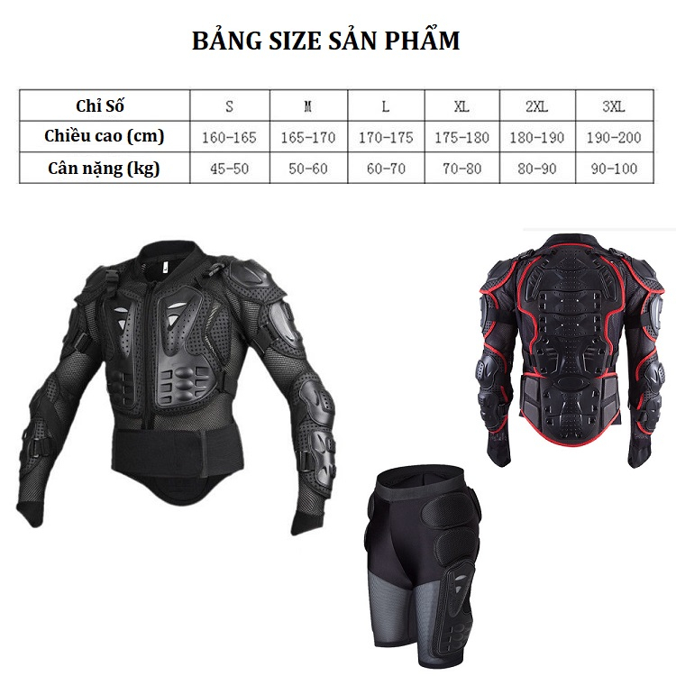 Giáp bảo hộ moto Giáp bảo hộ moto