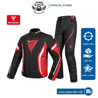 Bộ Quần Áo Giáp Cao Cấp Motowolf