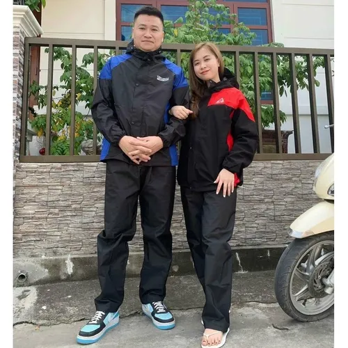 Áo Mưa Bộ Thời Trang Cao Cấp, Bộ Quần Áo Mưa Tiến Linh Giữ Nhiệt, Chống Nước
