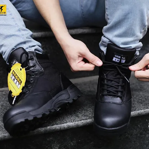 Giầy Phượt Leo Núi SWAT - Giầy Đặc Nhiệm - Cổ Cao