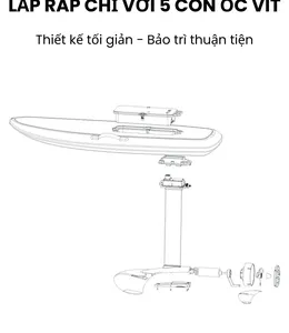 Ván lướt sóng nhún Rush Wave | ES-0701 | E-foil 8KW