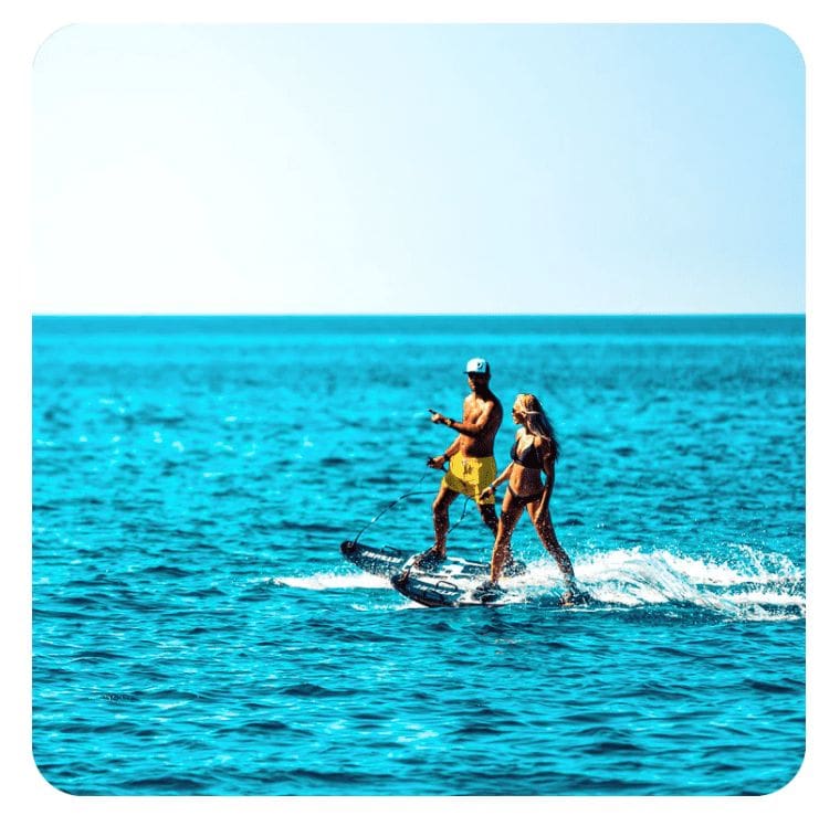 Ván lướt sóng điện Rush Wave ES-2402 - Môn thể thao lướt ván vui vẻ mà không cần sóng với gió Ván lướt sóng điện Rush Wave ES-2402 - Môn thể thao lướt ván vui vẻ mà không cần sóng với gió