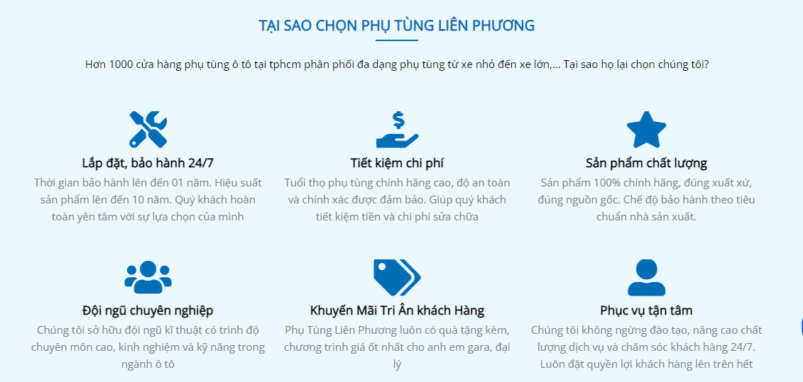 chính sách ưu đãi của Liên Phương chính sách ưu đãi của Liên Phương
