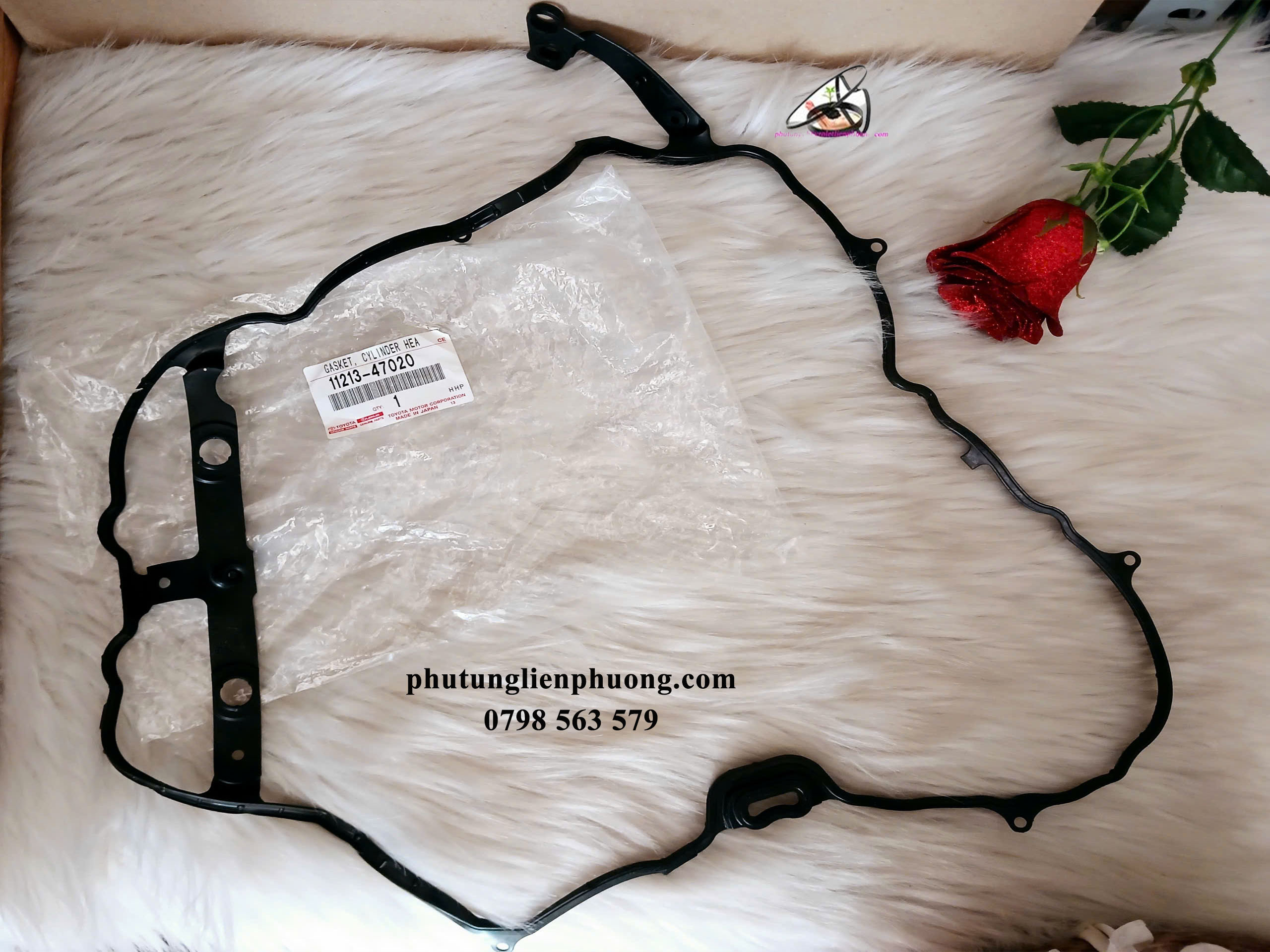 Chức năng của gioăng cò Toyota Vios xăng làm kín vị trí liên kết giữa nắp máy & thành máy Chức năng của gioăng cò Toyota Vios xăng làm kín vị trí liên kết giữa nắp máy & thành máy