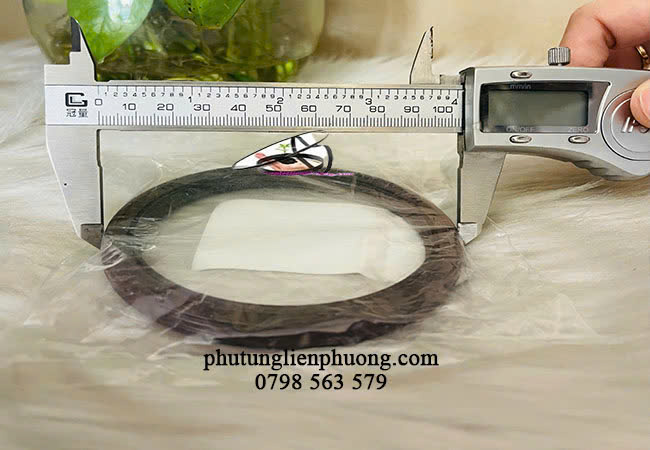 Kích thước của phốt đuôi trục cơ Kia Forte chính hãng Kích thước của phốt đuôi trục cơ Kia Forte chính hãng