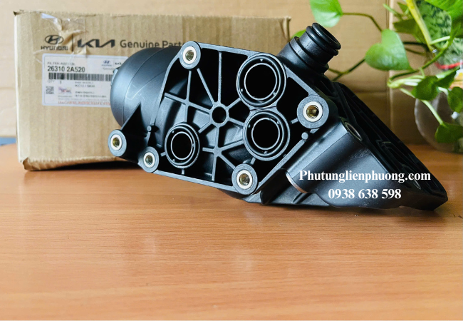 Cụm lọc nhớt Kia Seltos có cấu trúc đặc biệt để giữ lại các tạp chất trong khi cho phép dầu sạch chảy qua Cụm lọc nhớt Kia Seltos có cấu trúc đặc biệt để giữ lại các tạp chất trong khi cho phép dầu sạch chảy qua