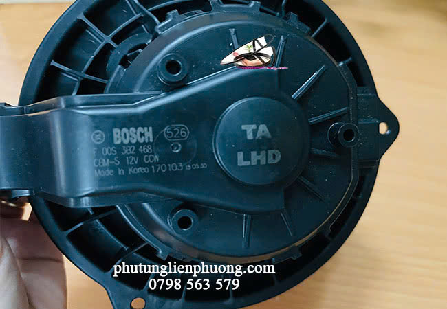 Hình ảnh cấu tạo chi tiết đế của mô tơ quạt gió điều hòa KIA Morning Hình ảnh cấu tạo chi tiết đế của mô tơ quạt gió điều hòa KIA Morning