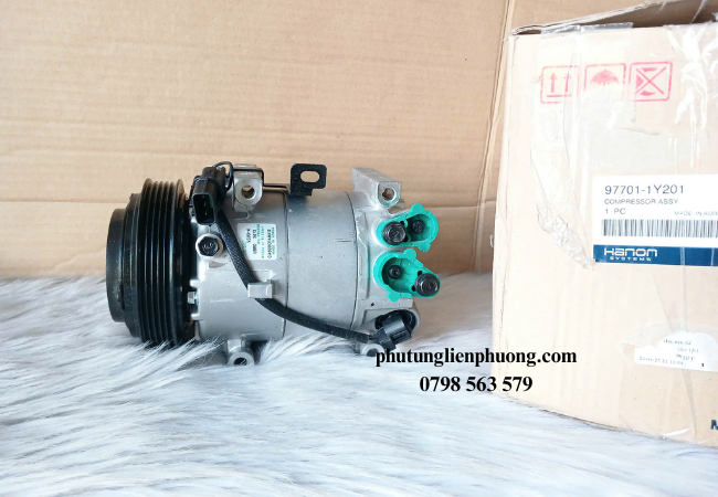 Lốc điều hòa có van điện Kia Morning duy trì sự thoải mái khi lái xe Lốc điều hòa có van điện Kia Morning duy trì sự thoải mái khi lái xe