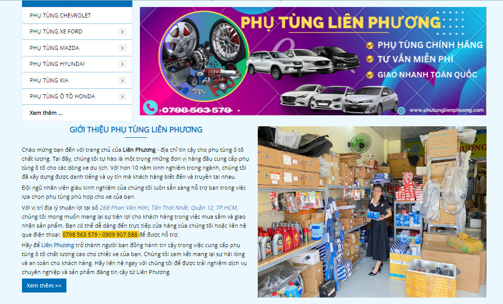 cửa hàng Liên Phương - phân phối phụ tùng ford ranger chất lượng cao cửa hàng Liên Phương - phân phối phụ tùng ford ranger chất lượng cao