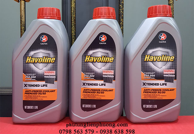 dung dịch làm mát tiêu biểu có tại Liên Phương - Havoline dung dịch làm mát tiêu biểu có tại Liên Phương - Havoline