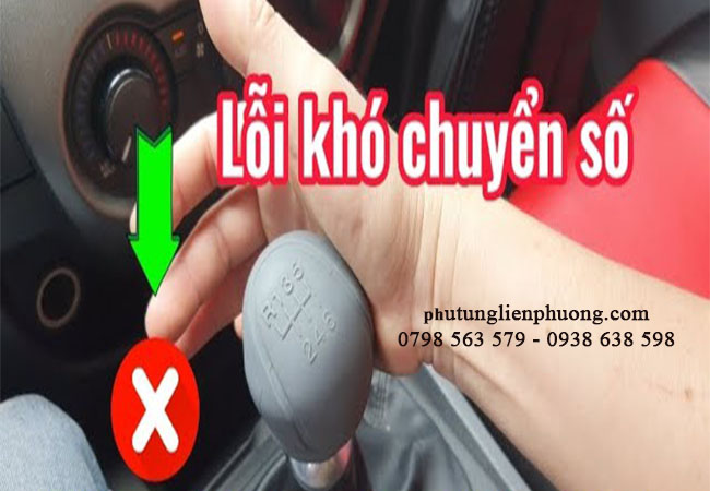 khó khăn trong việc chuyển số nên thay ngay heo côn xe ranger