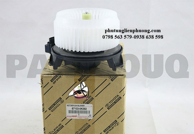mô tơ quạt dàn lạnh trước xe innova chính hãng mô tơ quạt dàn lạnh trước xe innova chính hãng
