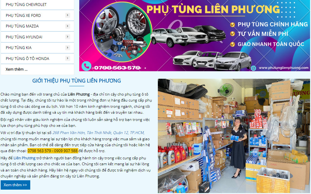 ngay tại Liên Phương các bác sẽ mua được phụ tùng chất lượng cao ngay tại Liên Phương các bác sẽ mua được phụ tùng chất lượng cao