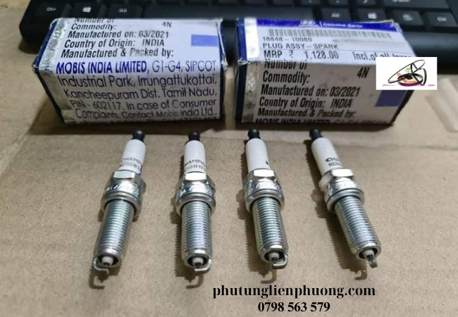 Bugi đánh lửa Hyundai i10 chính hãng Bugi đánh lửa Hyundai i10 chính hãng