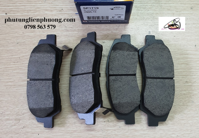 Má phanh trước Hyundai i10 hàng chính hãng Má phanh trước Hyundai i10 hàng chính hãng