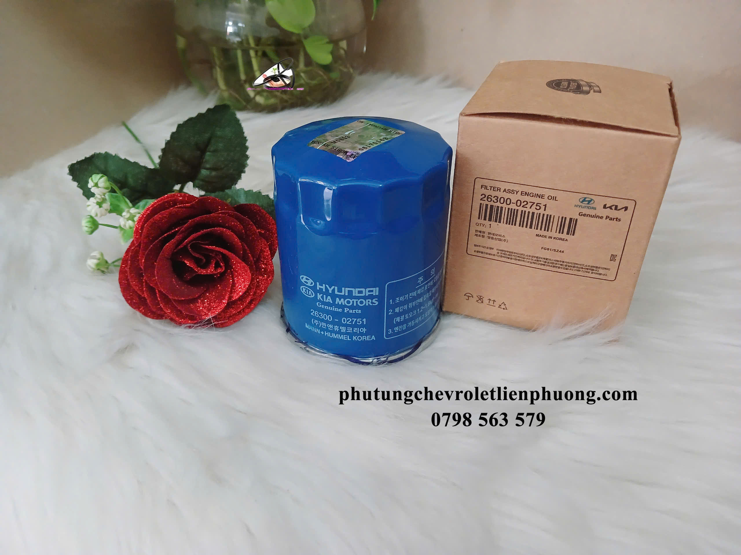 Phụ tùng lọc nhớt Hyundai i10 chính hãng có mã phụ tùng với bao bì đẹp mắt, rõ ràng Phụ tùng lọc nhớt Hyundai i10 chính hãng có mã phụ tùng với bao bì đẹp mắt, rõ ràng