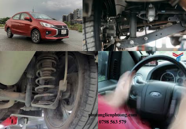 Xe nhún quá mức cho thấy khả năng hấp thụ sốc của giảm xóc trước Attrage đã suy yếu. Xe nhún quá mức cho thấy khả năng hấp thụ sốc của giảm xóc trước Attrage đã suy yếu.