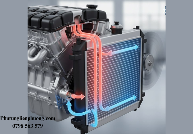 Các lá tản nhiệt bằng nhôm giúp tăng diện tích tiếp xúc, từ đó truyền nhiệt ra không khí nhanh hơn. Các lá tản nhiệt bằng nhôm giúp tăng diện tích tiếp xúc, từ đó truyền nhiệt ra không khí nhanh hơn.