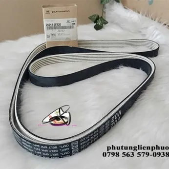 Dây curoa tổng hyundai santafe máy dầu chính hãng mã 25212-2F320 đời 2013 - 2015