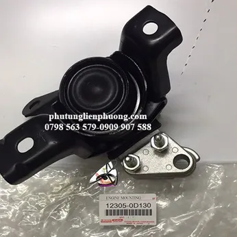 Cao su chân máy altis, toyota corolla altis- mã 123050D130 
