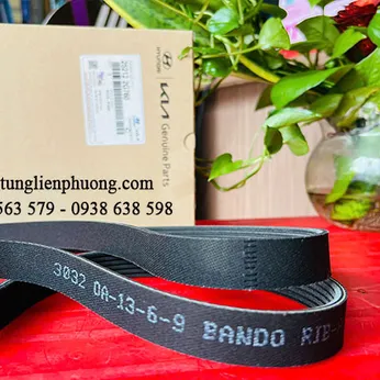 Dây curoa tổng hyundai santafe máy xăng , optima, sorento chính hãng mã 252122g760