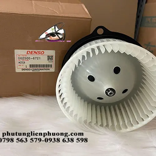 Mô tơ quạt dàn lạnh sau toyota zace hàng denso mã  062500-6721