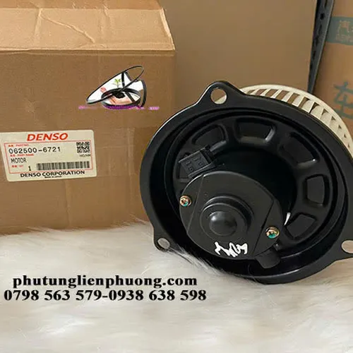 Mô tơ quạt dàn lạnh sau toyota zace hàng denso mã  062500-6721