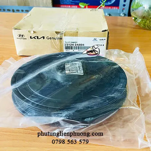 Puly cốt máy Kia Rondo máy dầu 1.7 chính hãng mã 23124-2A804