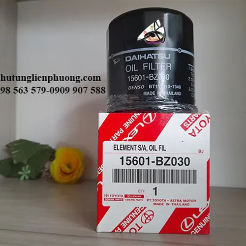 Lọc dầu wigo toyota avanza toyota rush chính hãng thái lan mã 15601-BZ030