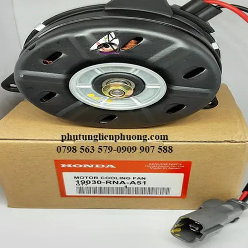 Mô tơ quạt két nước honda civic chính hãng đời 2006 - 2011 mã 19030RNAA51