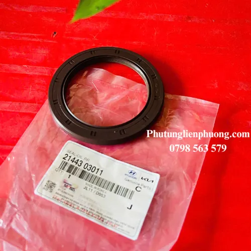 Phớt đuôi trục cơ i10, Kia Morning mã 2144303011