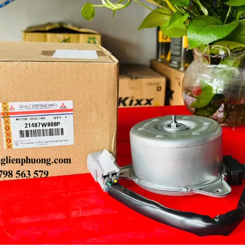 Mô tơ quạt két nước Xpander chính hãng mã 21487w000p