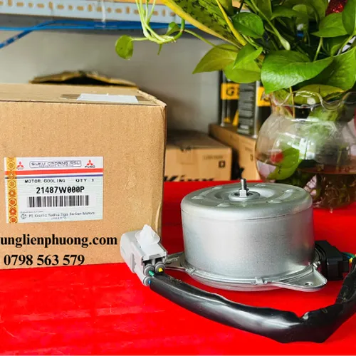Mô tơ quạt két nước Xpander chính hãng mã 21487w000p