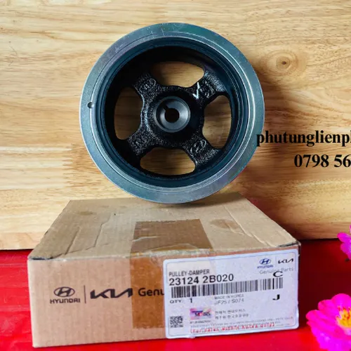 Puly trục cơ KIA Rio, Forte, Cerato chính hãng chất lượng mã 231242b020
