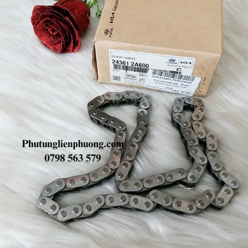 Xích cam xe Kia Rondo, Hyundai Verna , Accent chính hãng 38 mắt mã 243612a600