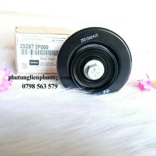 Puly tăng dây curoa tổng Hyundai Santafe, Tucson , KIA Sedona chính hãng 25287 2F000