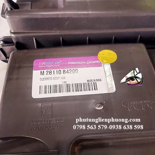 Hộp lọc gió hyundai i10 grand hàn quốc mã 28110b4200