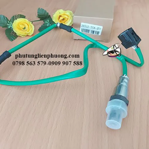 Cảm biến oxy dưới honda city hàng nhật mã 3653255AZ01